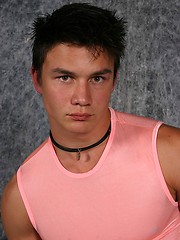 Hung twink jacking off his cock by East Boys image #7