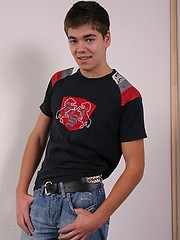 Twink stripping down infront of the camera by East Boys image #4