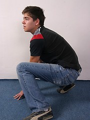 Twink stripping down infront of the camera by East Boys image #4