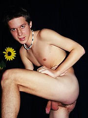 Nice looking twink posing naked by East Boys image #6