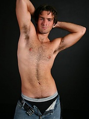 Gabriel strokes his dick by ChaosMen image #4