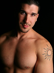 Sexy meaty boy Dante getting naked by ChaosMen image #4