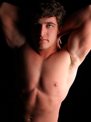 Aaron jacking off his cock by ChaosMen image #5