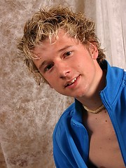 Blonde twink getting naked by East Boys image #7