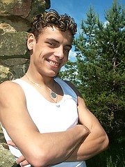 European twink outdoors by East Boys image #6
