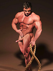 Muscle man shows cock and butt by Colt Studio image #5