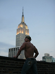 Straight Latin Muscle Man Nude: Spike Cruz by Power Men image #6