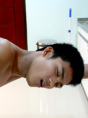 Asian boys fuck in the kitchen. by BoyKakke image #7