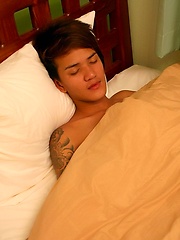 Two Horny Thai Boys Yai & Gus in Wake Up Cock by BoyKakke image #9