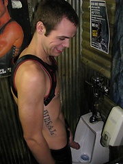 Diesal\\\\\\\'s Chest Gets Coated in Cum by Backroom Fuckers image #3