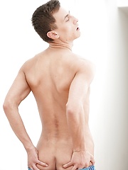 Jace Reed strokes his uncut cock after practice. by BF Collection image #5