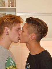 Andreas Fault and Heber fucking hard in the kitchen. by BF Collection image #8