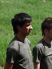 Military boys Florian and Lian Frost fucking and sucking in the field. by BF Collection image #8