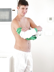 Smooth boy Jack Finix jerks off after soccer practice. by BF Collection image #5