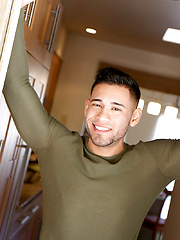 Michael Santos Jerks His Uncut Cock And CUMS by Gayhoopla image #7