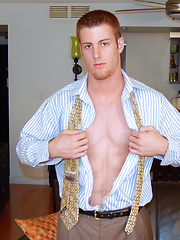 Suited Jock Strips Down by College Dudes image #6