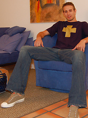 Straight Hottie Krys Spanks Monkey by College Dudes image #6