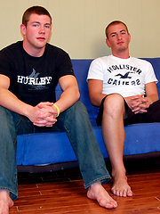 Straight Buds Jerk Off Together by College Dudes image #4
