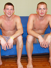 Straight Buds Jerk Off Together by College Dudes image #4
