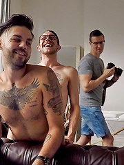 My sexy mates Jesse Carter and Damien Dyson in their first shoot together by Bentley Race image #8