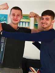 Straight Mates Luca and Bailey show off by English Lads image #5