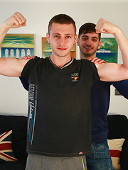 Straight Mates Luca and Bailey show off by English Lads image #5
