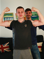 Straight Mates Luca and Bailey show off by English Lads image #5