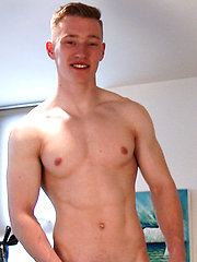 Young Straight Blond Hunk Tom Reveals His Ripped Body and Ultra Big Uncut Cock! by English Lads image #9