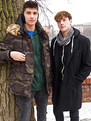 Jared Shaw and Johannes Lars fuck bareback after a cold walk in the city. by BF Collection image #9