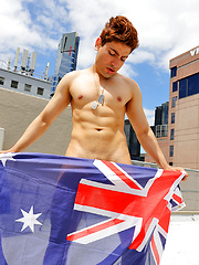 Naked rooftop fun with Ethan Summers by Bentley Race image #6