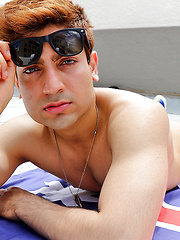 Naked rooftop fun with Ethan Summers by Bentley Race image #6
