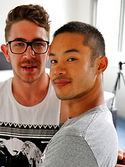 Horny Mates - Check out Alex and Damien's first shoot together by Bentley Race image #6