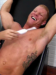 Johnny V. Johnny Tickled Naked To Hysterics by My Friends Feet image #5