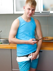 A dick pic from a friend has this teen boy wanking by Doggy Boys image #8