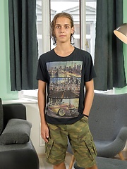 Sexy 19 year old Slovak twink Jake Olsen shows off his cock. by BF Collection image #7