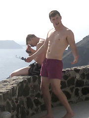 Adrian Monroe FUCKS James Manziel in Europe by Gayhoopla image #8