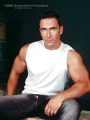 Muscled brunette hunk Henrik Toth and his rock har curvi penis by Kristen Bjorn image #5