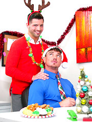 Cade Maddox fucks Casey Everett during the office Christmas party! by Man Royale image #10