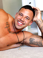 Latino Lover Tony Romero Jerks His Fat Cock by Gayhoopla image #8