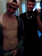Shy polish boy in cap given huge load facial while FIT Hunk CHAV 8