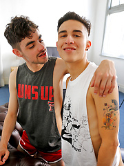 Horny boys Brock and Andy's first shoot together by Bentley Race image #10