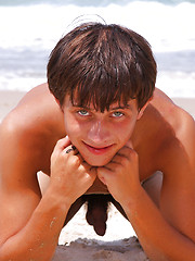 Adil - naked boy on a beach by Enigmatic Boys image #8