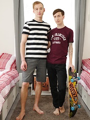 Russian twink Gregor Gilead rides the cock of Casper Ivarsson. by BF Collection image #10