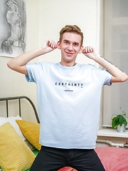 His long teen cock likes our videos by BoysFox image #7