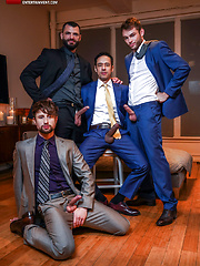 Rafael Alencar, Drew Dixon, Max Adonis, Jake Morgan. Late-night Meeting by Lucas Entetainment image #13