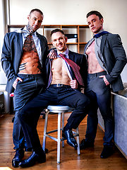 Dylan James and Alexander Volkov double-team Andrey Vic by Lucas Entetainment image #12