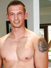 Young & Muscular Straight Lad Clayton Wanks by English Lads image #7