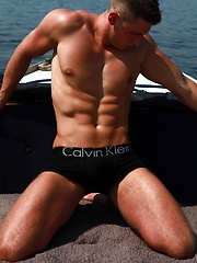 Alex on boat in Vinkeveen by Male Model image #6