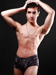 Mathew wearing red socks by Male Model image #6