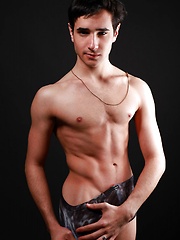 Mathew wearing red socks by Male Model image #6